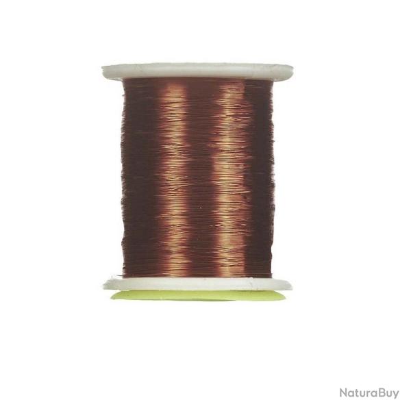 FIL DE CUIVRE FIN 0,1MM ROUGE