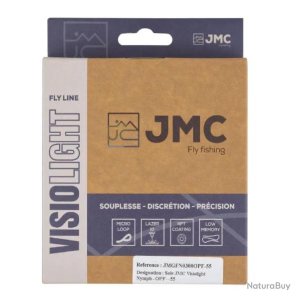 SOIE JMC VISIOLIGHT NYMPH 0,55MM ORANGE / MULTI