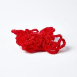 GROSSE CHENILLE ROUGE