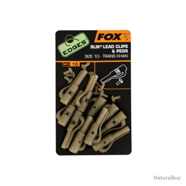 EDGES SZ 10 SLIK LEAD CLIP + PEG