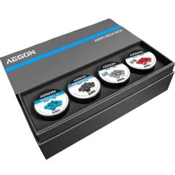 Coffret 200 billes Defense Titan / Full Metal / Hard Nylon Training-Cal50- AEGON