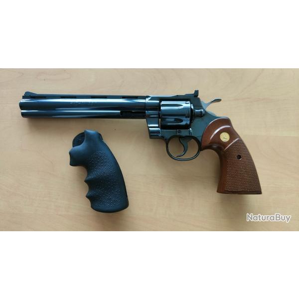 Colt python canon 8 pouces de 1976  Royal Blue arme de collection �tat irr�prochable rare a trouver