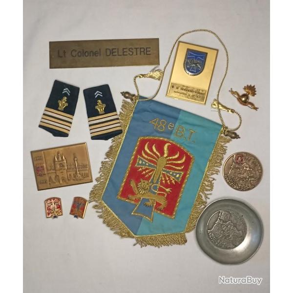 Lieutenant Colonel DELESTRE commandant 48�me Bataillon Transmission
