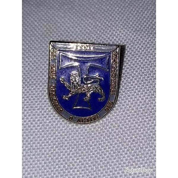 Pin's foyer souvenir Ecole Sous Officier des Transmission