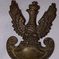 Insigne coiffure arm&eacute;e Polonaise guerre 39/45 WW2