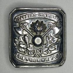Boucle ceinturon Sous Officier Sapeur Pompier 1900 WW1