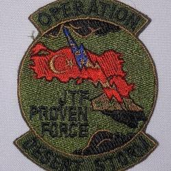 Patch US AIR FORCE desert storm op&eacute;ration JTF Golf 1991