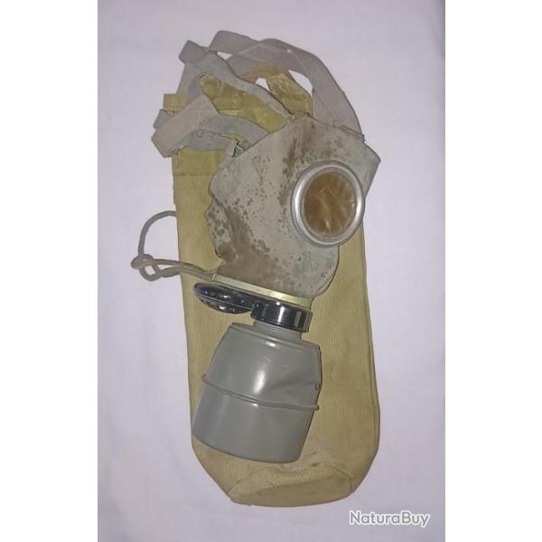 Masque anti-gaz D�fense Passive France 40 WW2