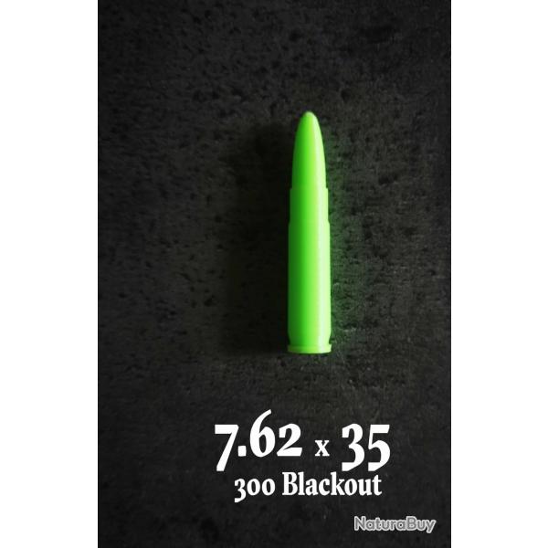 Lot de douilles amortisseur 300 Blackout, soit 7.62 x 35 mm