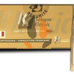 Sologne Klassic - Cartouches Subsoniques Calibre 30.06 220gr