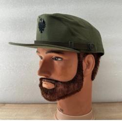 Casquette Militaire Arm&eacute;e Espagnole Manufacturas Valle T60 XL Vintage Originale