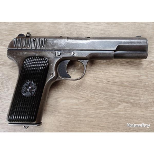 Pistolet TOKAREV mod. TT-30 - Cal 7,62x25 - Tula 1935 - Plaquettes CCCP (Occasion)