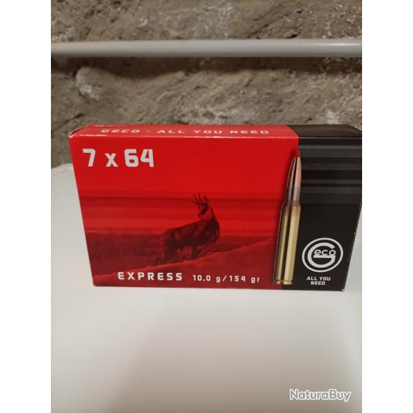 Balles Geco Express - Cal. 7x64 7x64 / Par 1 - 7x64 -