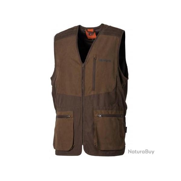 Gilet Bicolore Somlys Marron - L