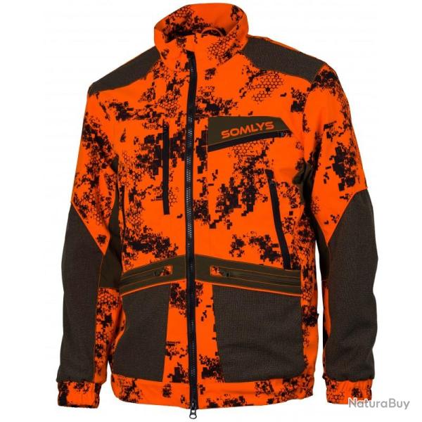 Veste Camo Orange Ultra Light Somlys - L