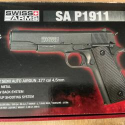SAP1911  4,5mm co2 culasse mobile
