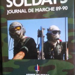 SOLDATS journal de marche 89-90 arm&eacute;e de terre
