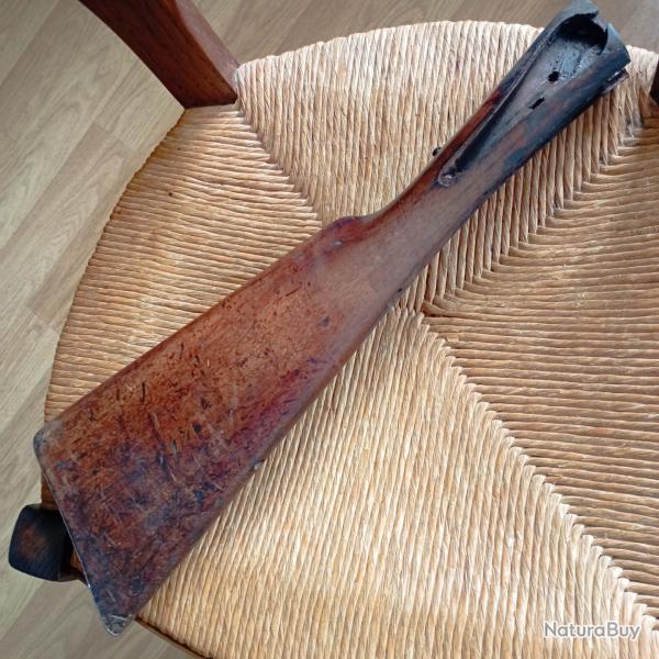 Crosse pour fusil de chasse � broches type Lefaucheux cal 16