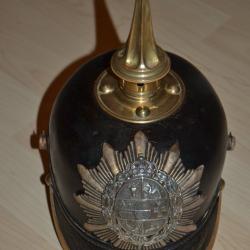 rare casque &agrave; pointe allemand guerre 14-18 prusse Verdun WW1