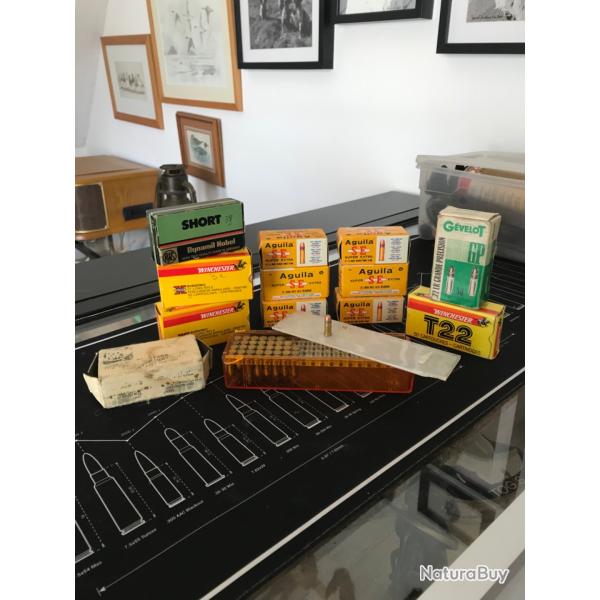 Lot balles 22 long Rifle