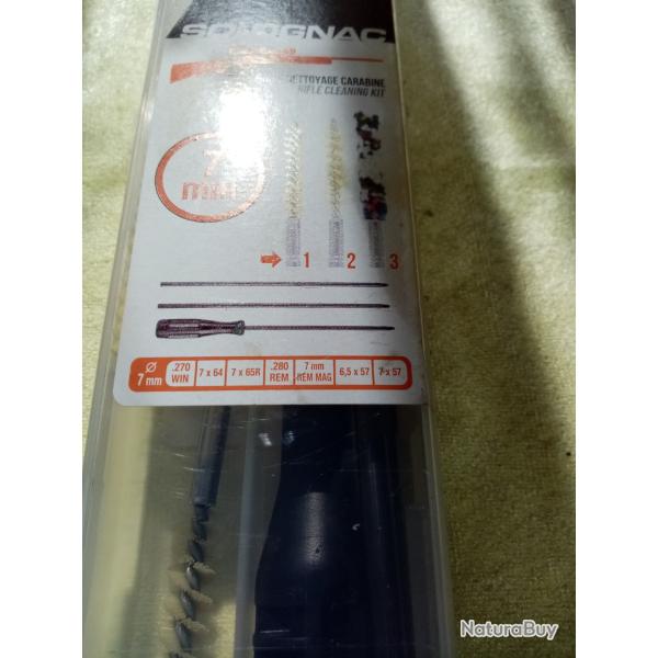 NECESSAIRE NETTOYAGE CARABINE  7mm  270win  280rem