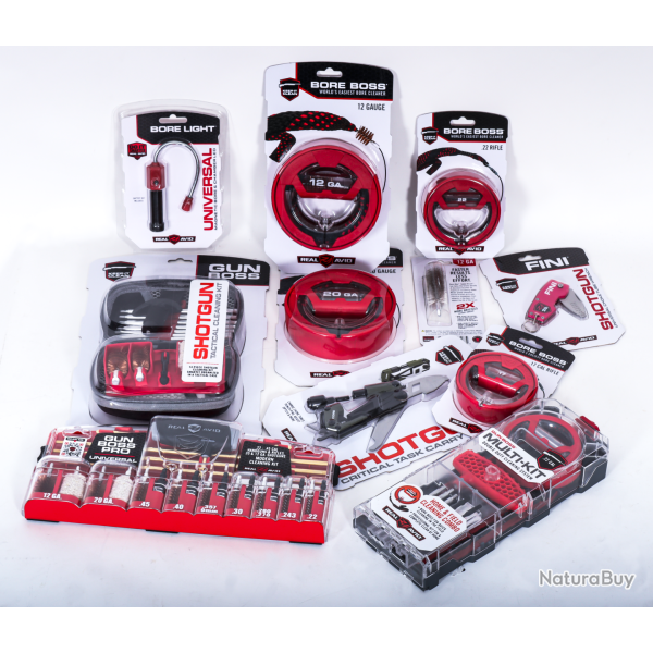 Pack REAL AVID STARTER CHASSE - 16 produits de nettoyage et entretien