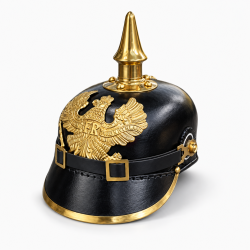 Casque &agrave; Pointes Allemand / Prusse Pickelhaube - WW1 (Taille unique) V2