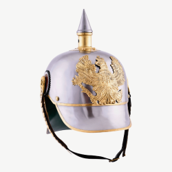 Casque &agrave; pointe Pickelhaube mod&egrave;le 1889 de Cuirassier Prussien - Reproduction Premium