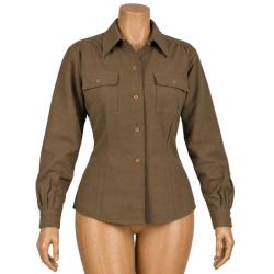 Chemise Moutarde US Femme - Reproduction WW2 40