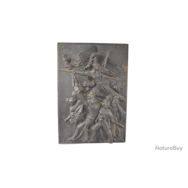Plaque d�corative en fonte, Le D�part des volontaires de 1792 / La Marseillaise par Fran�ois Rude