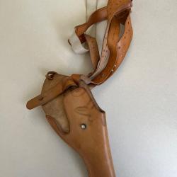 Vend holster petit calibre cuir marron