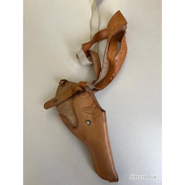 Vend holster petit calibre cuir marron