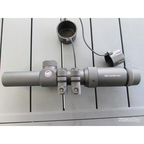 LUNETTE VECTOR OPTICS Forester 1-4x24  Neuve
