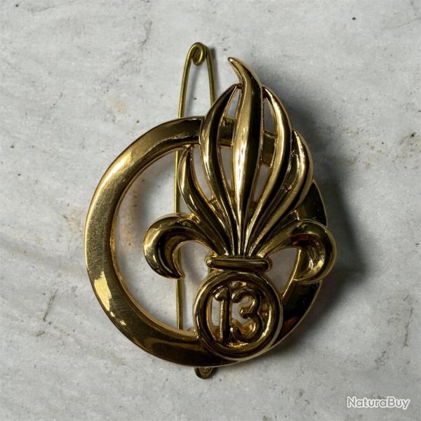 Insigne de B�ret (dor�) 13�me DBLE(Demi-Brigade de la L�gion Etrangere)