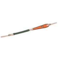 Bretelle de carabine JANUEL fluo orange broderie sanglier