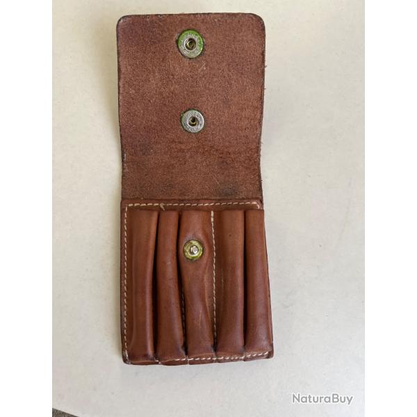 Vends petite cartouchi�re cuir