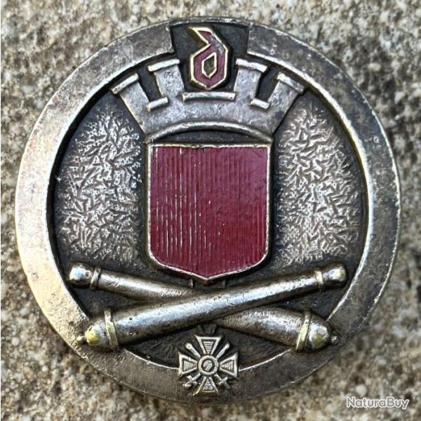15� R�giment d'Artillerie Divisionnaire, rond, peint, embouti, anneaux