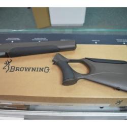 KIT CROSSE TROU DE POUCE MARRON ET NOIR POUR BROWNING BAR/MARAL 4X NEUF
