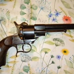 Revolver lefaucheux excellent &eacute;tat Officier de marine 1861