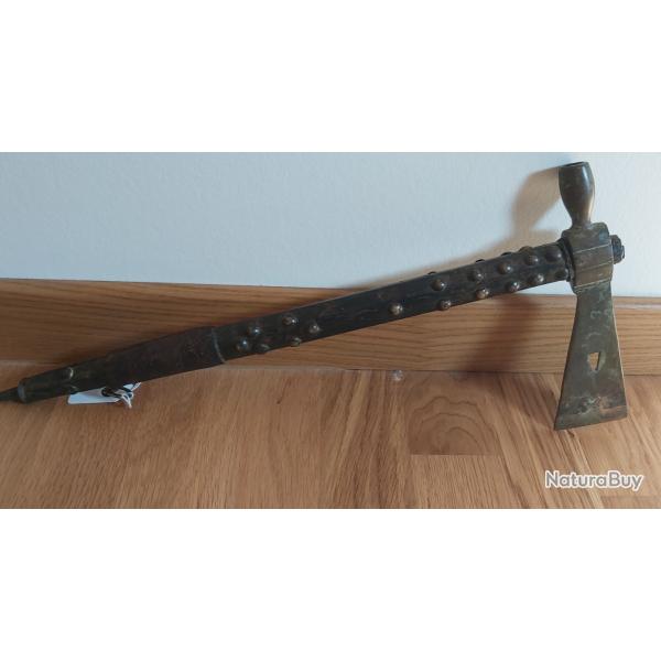 TOMAHAWK-PIPE / INDIENS DES PLAINES/ EPOQUE 1840