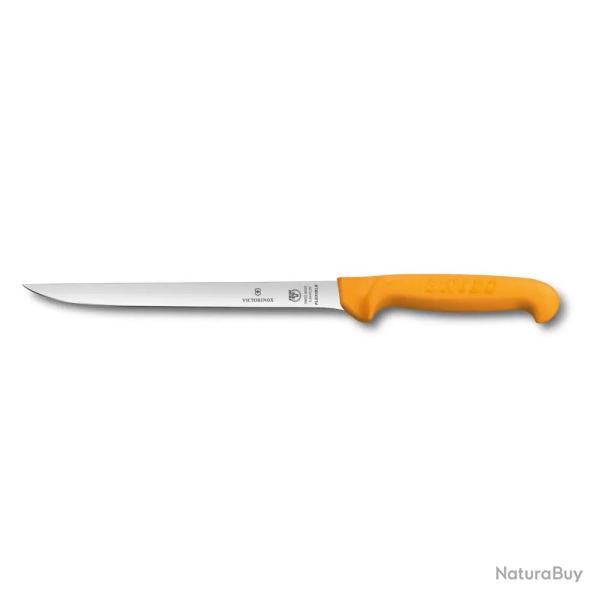 Victorinox 5844920 Swibo Couteau flexible Manche �troit � fileter le poisson 20cm