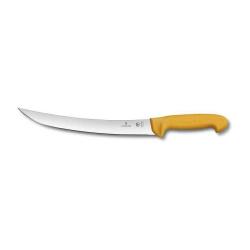 Victorinox Swibo 5.8435.22 - Couteau de boucher dos renvers&eacute; 22 cm