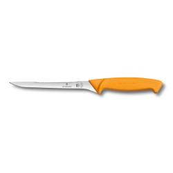 Victorinox Swibo 5.8448.16 - Couteau &agrave; fileter flexible Manche &eacute;troit 16 cm