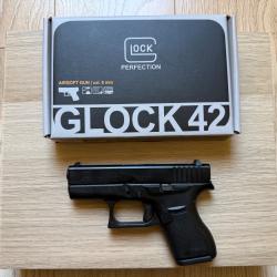 Glock 42 Umarex VFC &agrave; Gaz 6mm airsoft