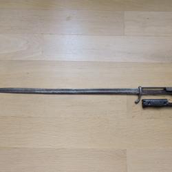 Ba&iuml;onnette allemande mod&egrave;le 1898 r&eacute;giment&eacute;e WW1