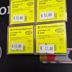 LOT 4 BOITE DE 10 8MM CS