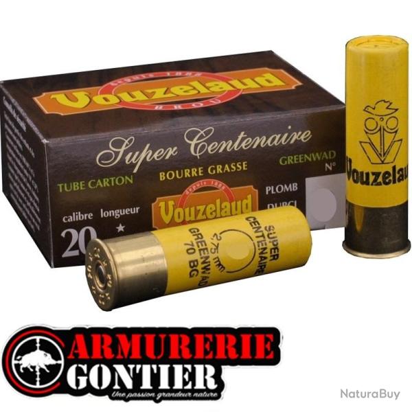 Cartouches VOUZELAUD 20/67/16 28g N�9 Super Centenaire
