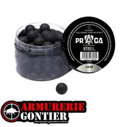 PRAGA billes en caoutchouc acier cal.68 x20