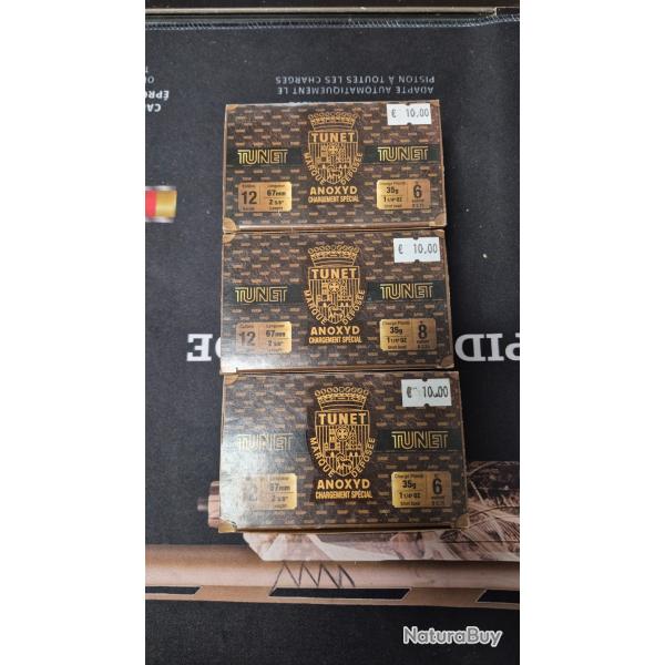 LOT TUNET ANOXYD 12/67 BOURRE GRASSE