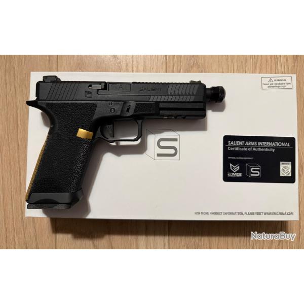 BLU type Glock 17. EMG / SAI 6mm � Gaz